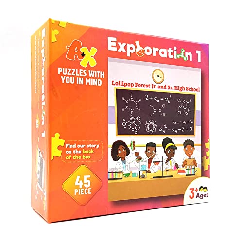 A+X Exploration Kids' Jigsaw Puzzle - 45pc (Please be advised that sets may be missing pieces or otherwise incomplete.)