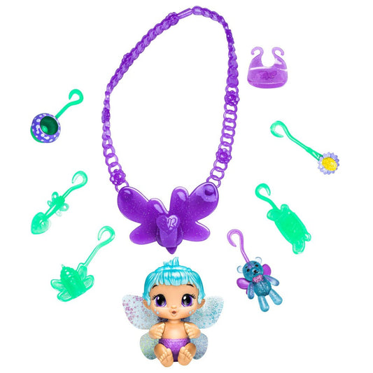 Baby Alive Carry N Care Necklace Lilac Pearl Mini Doll