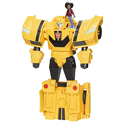 Transformers: Earthspark Bumblebee and Mo Malto Kids Toy Action Figure for Boys and Girls Ages 6 7 8 9 10 11 12 and up