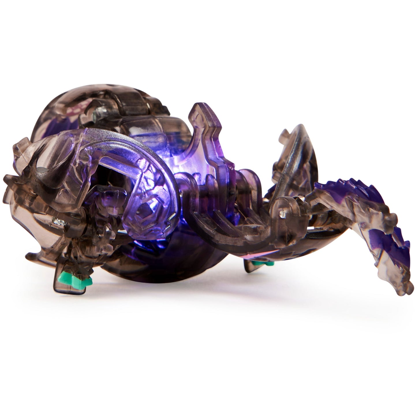 Bakugan Legends, Nova Nillious (Black), Light Up Bakugan Action Figures with Trading Card