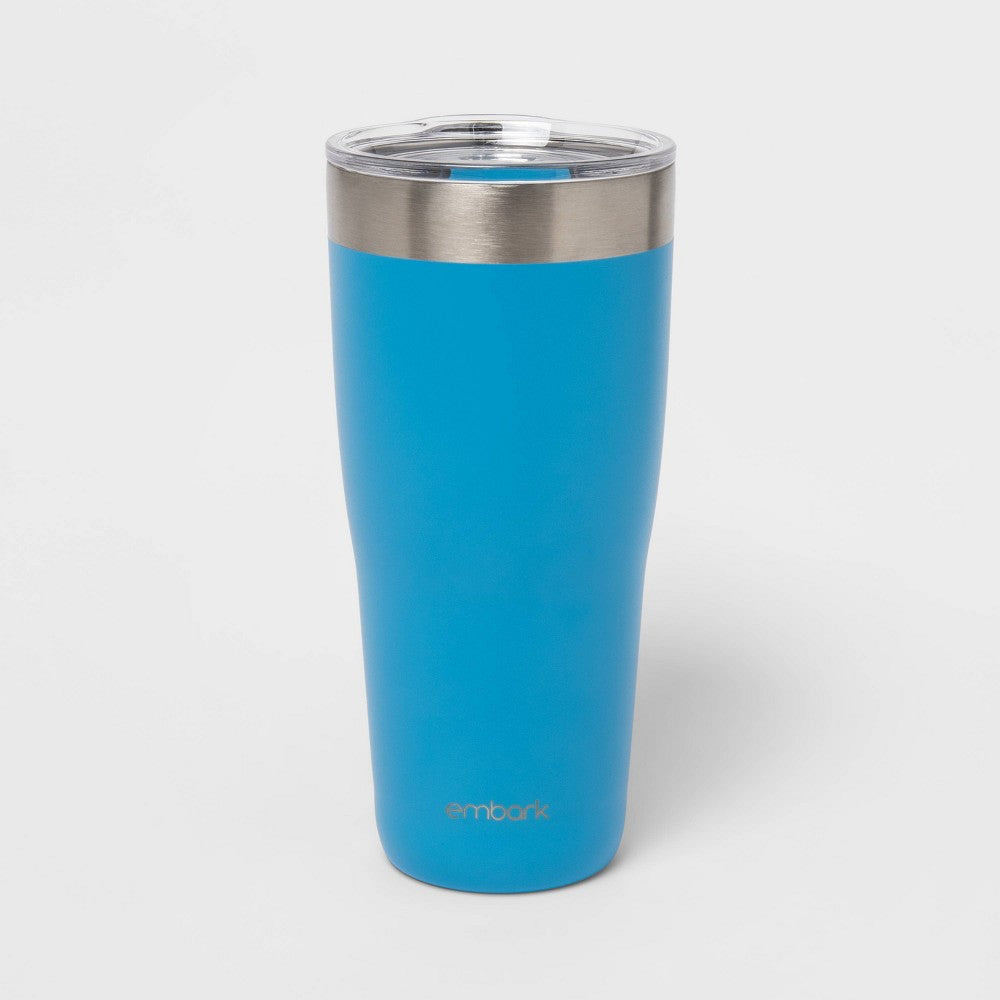 30oz Stainless Steel Lidded Tumbler Cobalt - Embark™ – Community Core ...