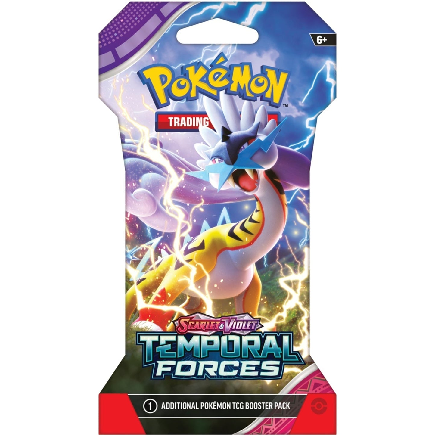 Pokémon Scarlet & Violet Temporal Forces Sleeved Booster Pack