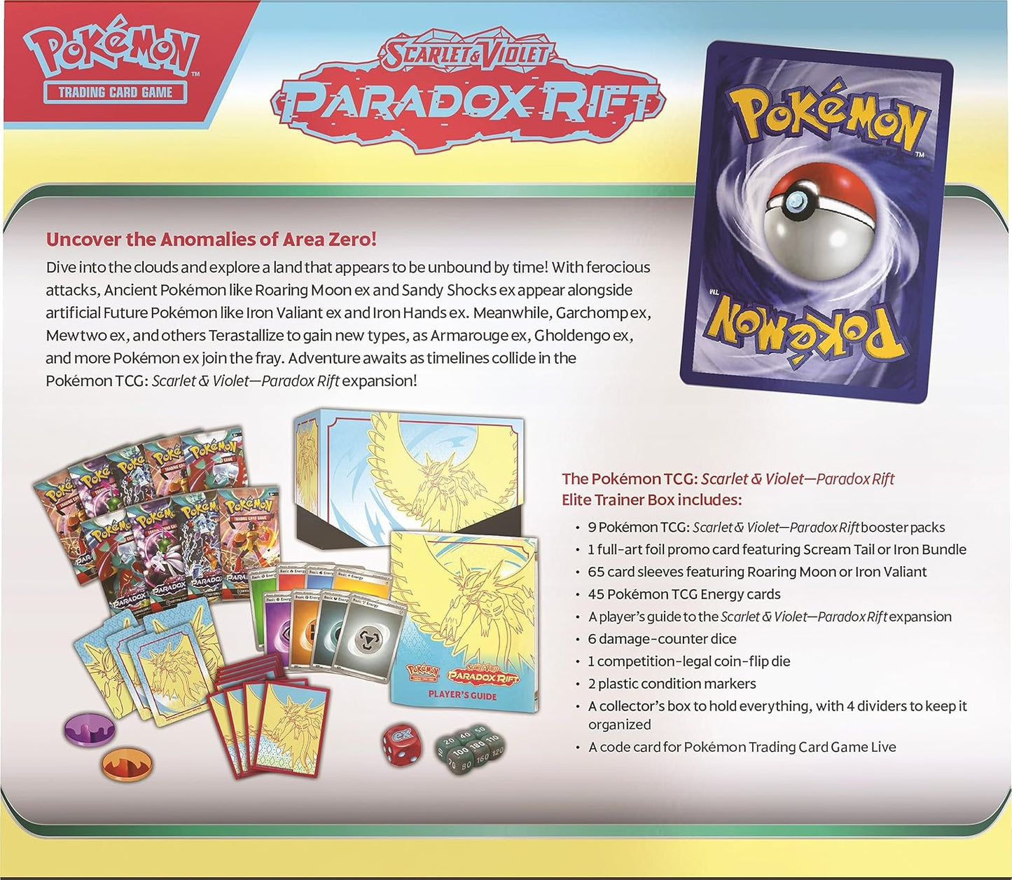 Pokémon TCG: Scarlet & Violet—Paradox Rift Elite Trainer Box