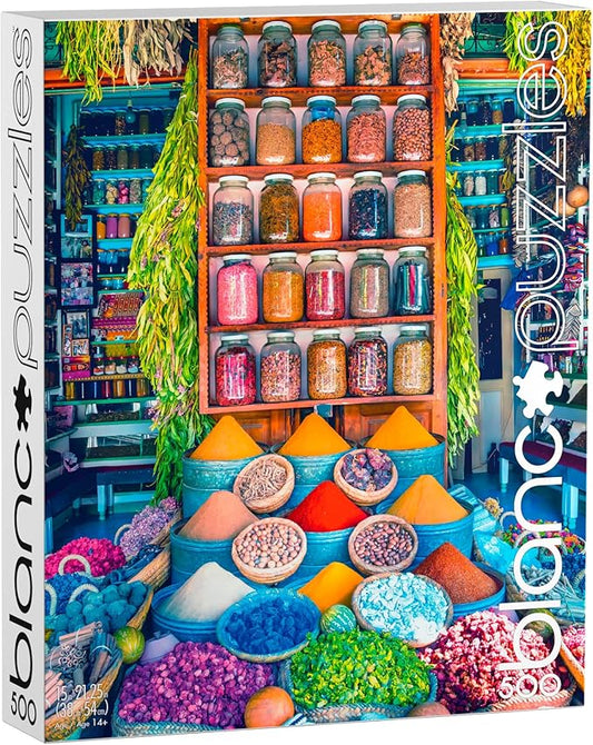 Buffalo Games - blanc - Moroccan Spices - 500 Piece Jigsaw Puzzle , White