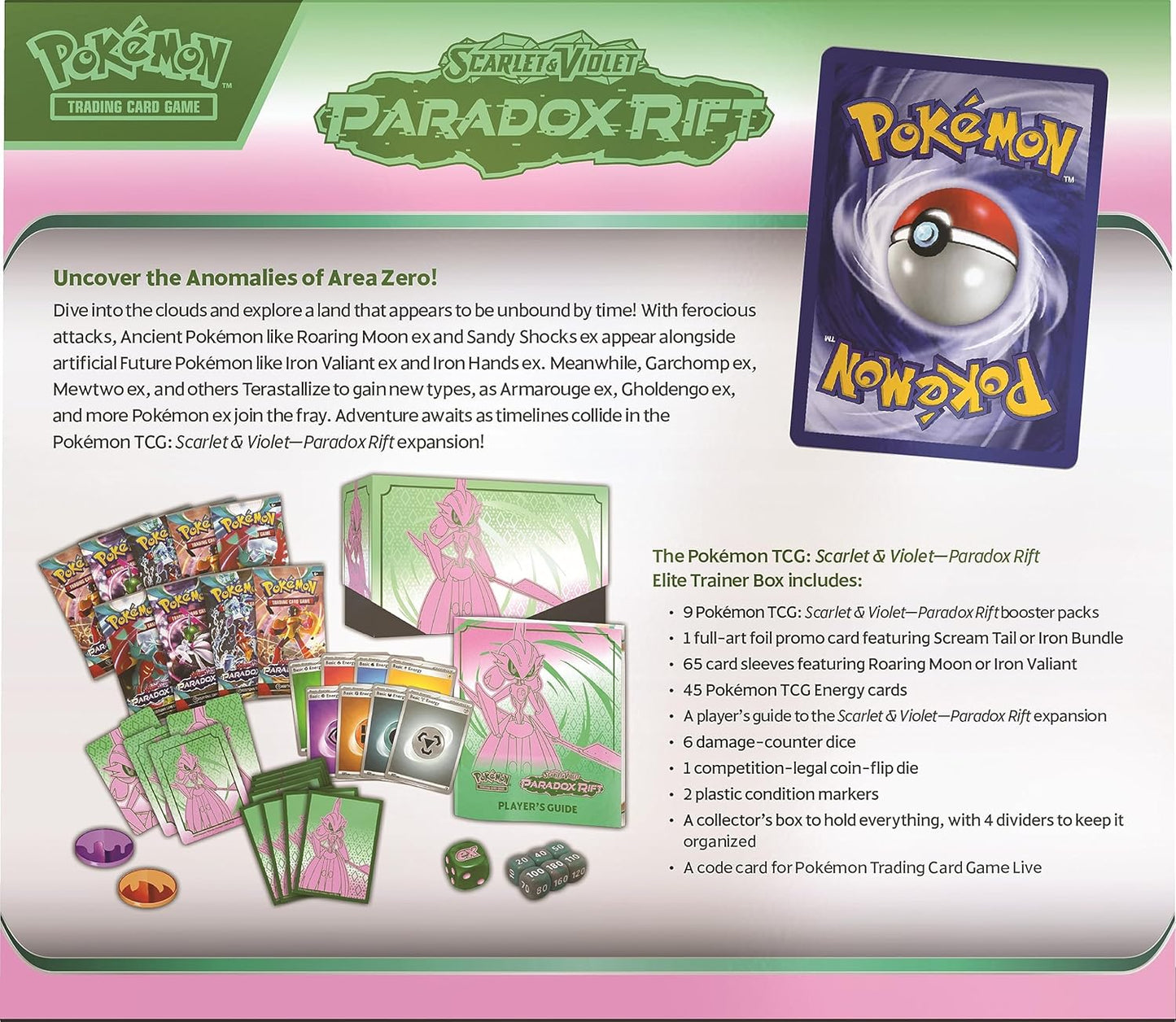 Pokémon TCG: Scarlet & Violet—Paradox Rift Elite Trainer Box