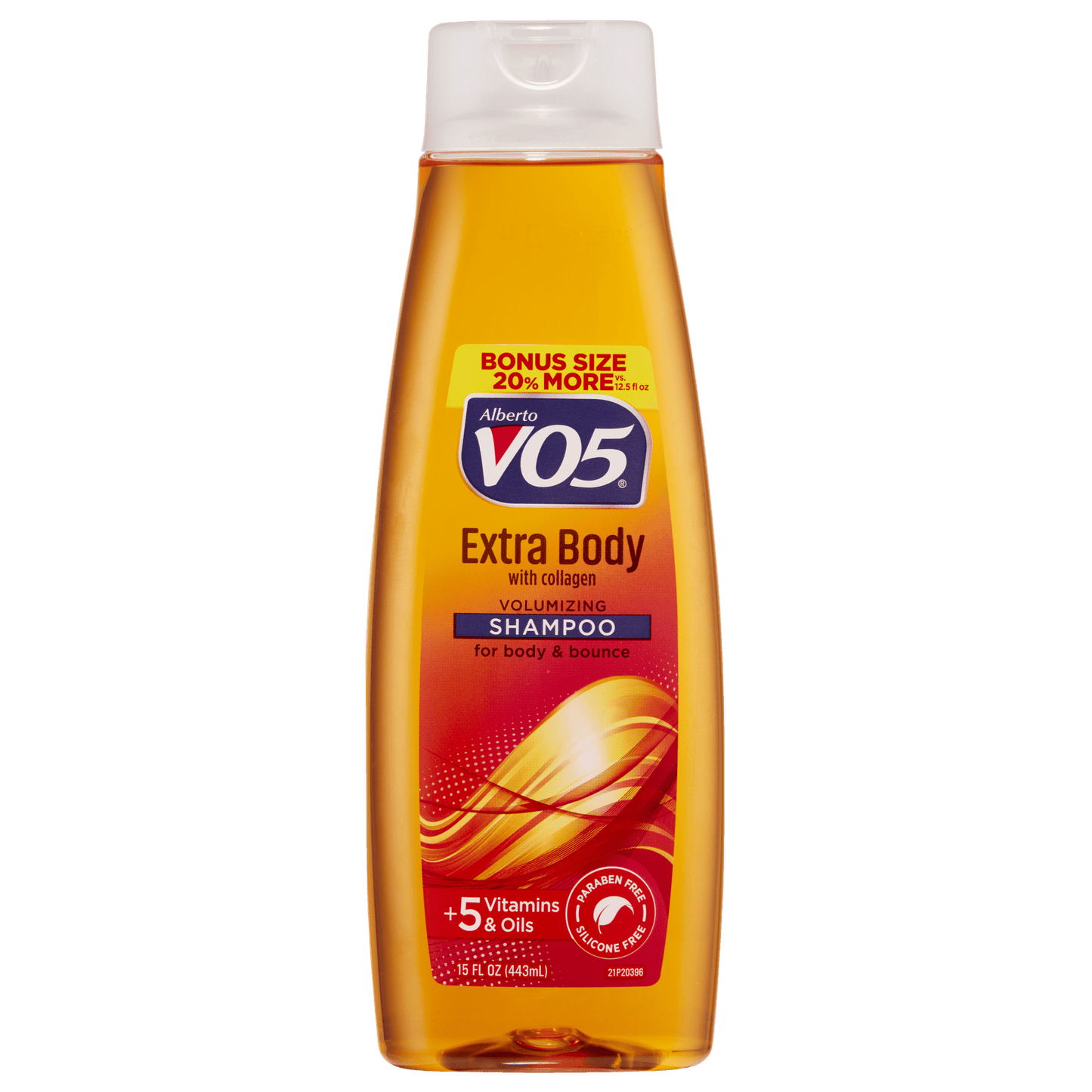 Alberto VO5 Shampoo, Extra Body, Volumizing, Bonus Size - 15 Fl Oz