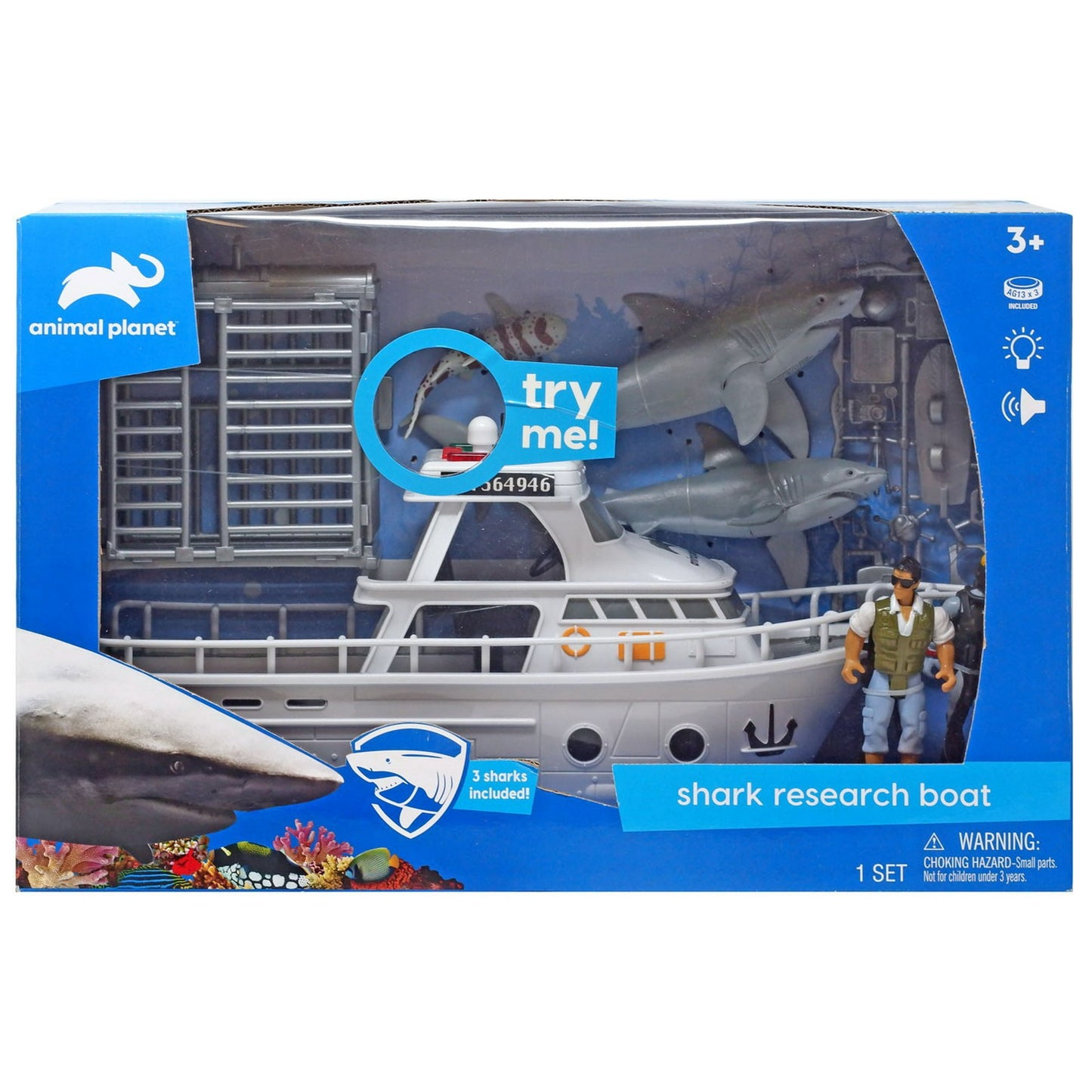 Animal Planet Shark Research Boat (Target Exclusive)