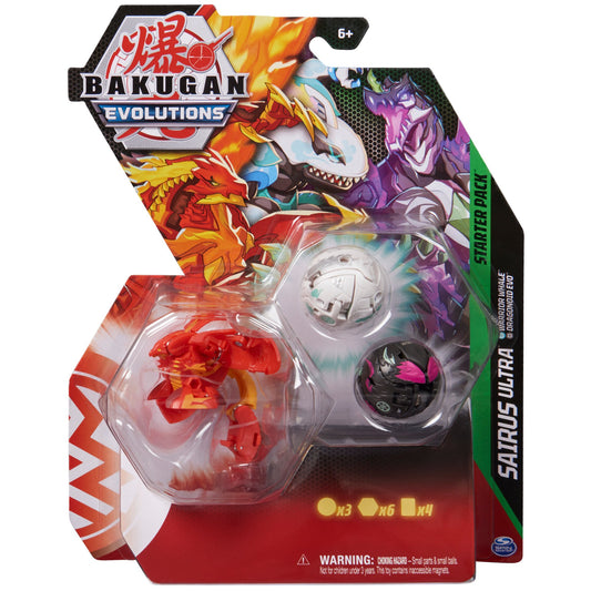 Bakugan Evolutions Starter Pack 3-Pack, Sairus Ultra