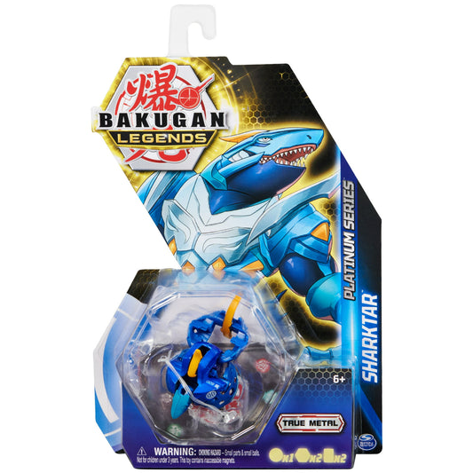 Bakugan Legends, Platinum Sharktar with Trading Card