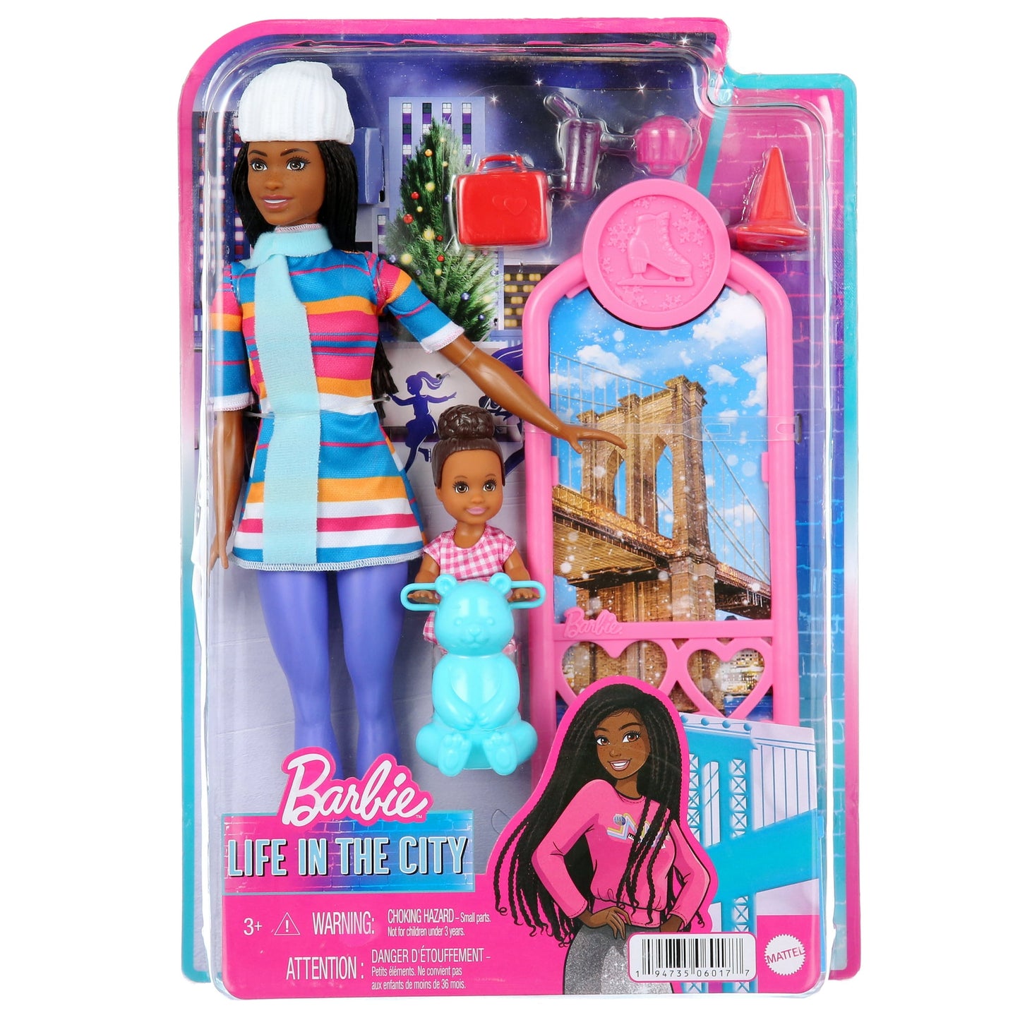 Barbie "Brooklyn" Roberts Ice Skating Playset