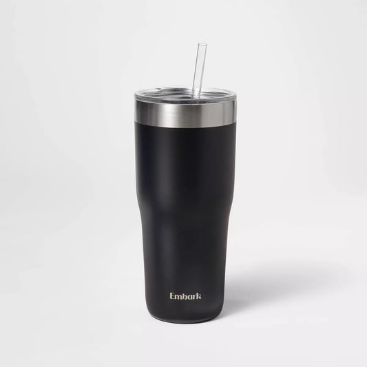 30oz Steel Straw Tumbler - Embark™