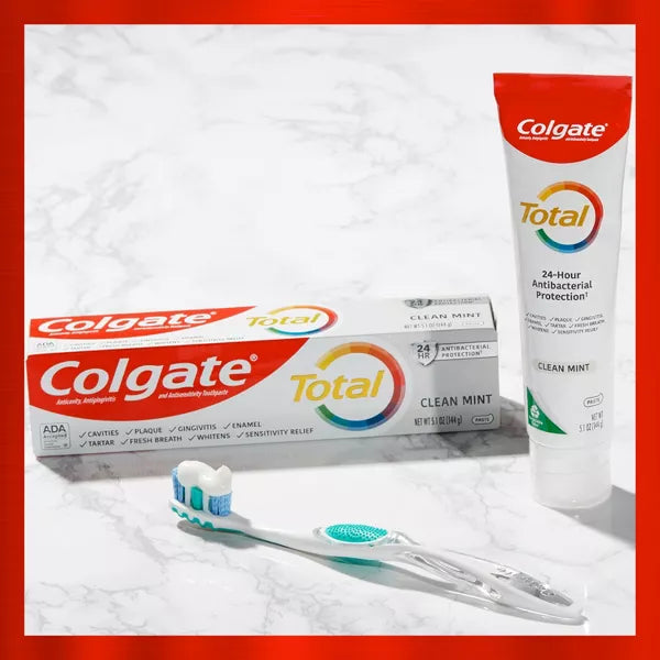 Colgate Total Toothpaste - Clean Mint - 5.1oz