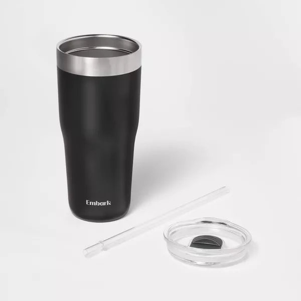 30oz Steel Straw Tumbler - Embark™