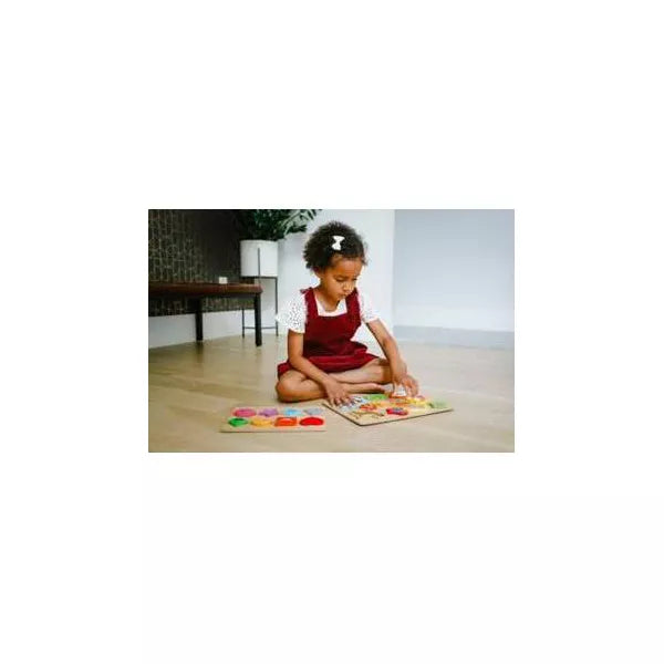 Chuckle & Roar Shapes & Animals Learning Kids Puzzles 2pk