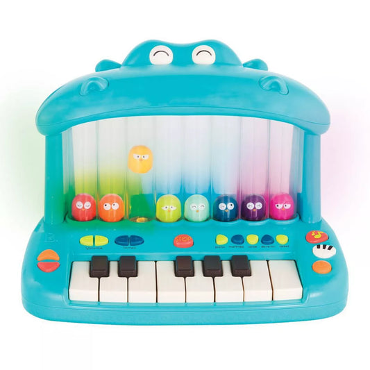 B. toys Toy Piano for Kids Hippo Pop