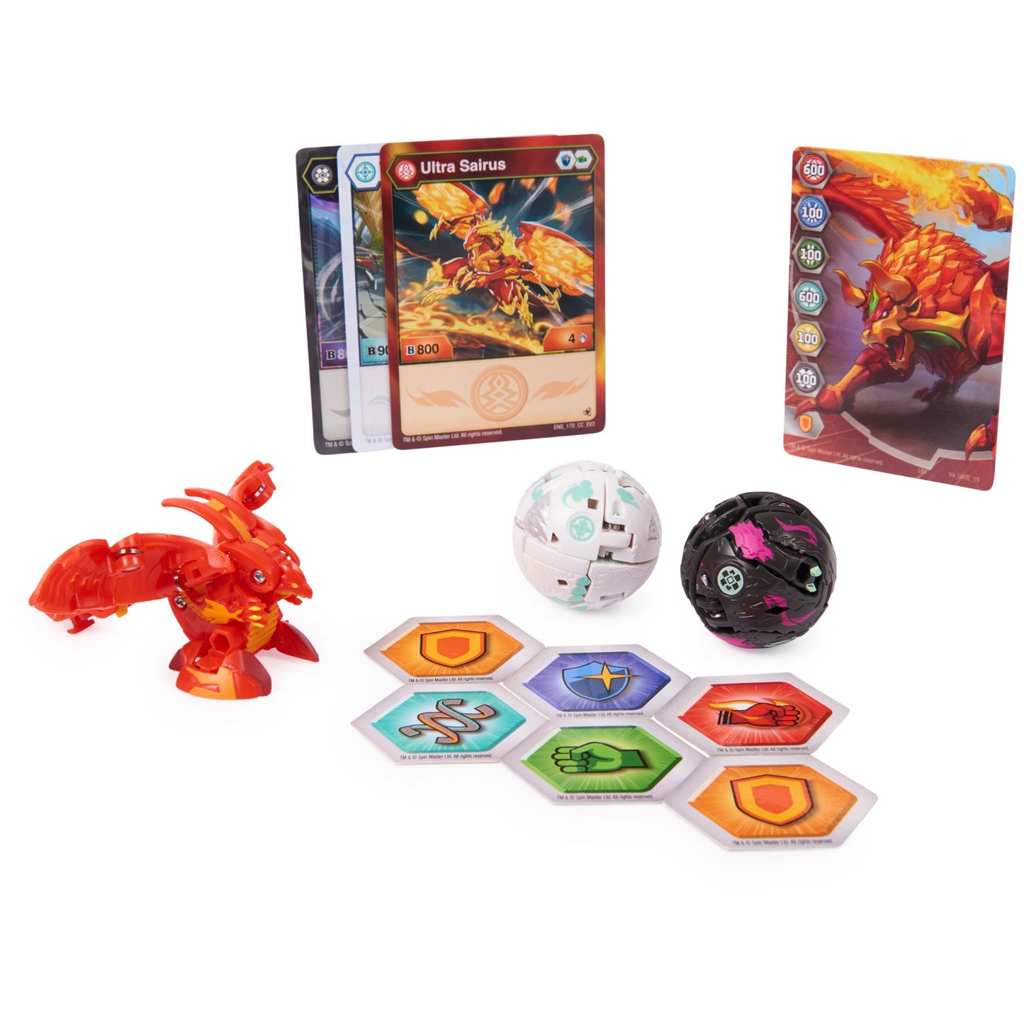 Bakugan Evolutions Starter Pack 3-Pack, Sairus Ultra