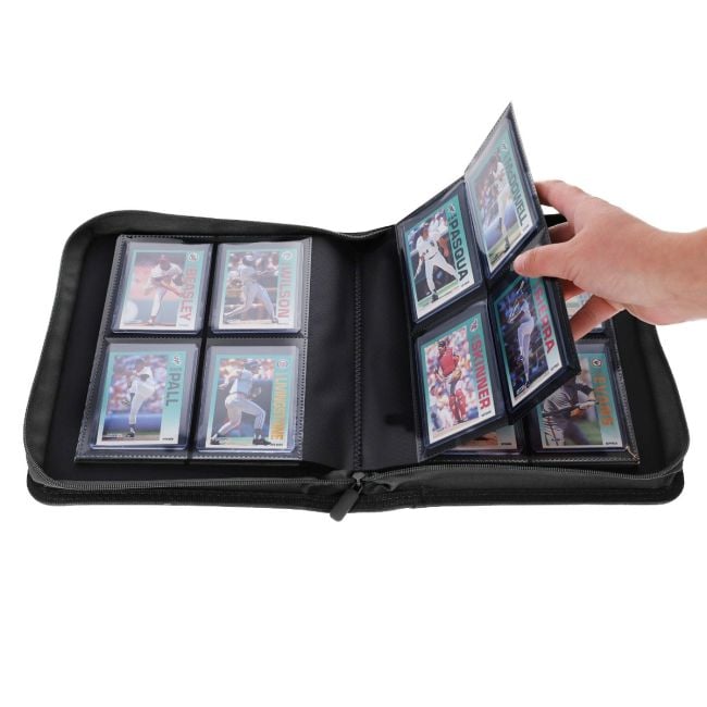 Z-Folio 4-Pocket LX Album - Toploaders - Black