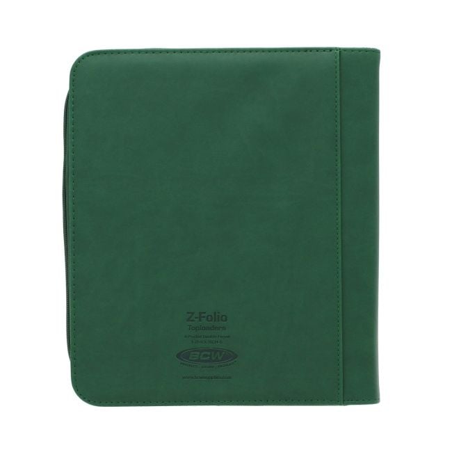 Z-Folio 4-Pocket LX Album - Toploaders - Green