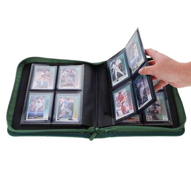 Z-Folio 4-Pocket LX Album - Toploaders - Green