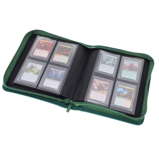 Z-Folio 4-Pocket LX Album - Toploaders - Green