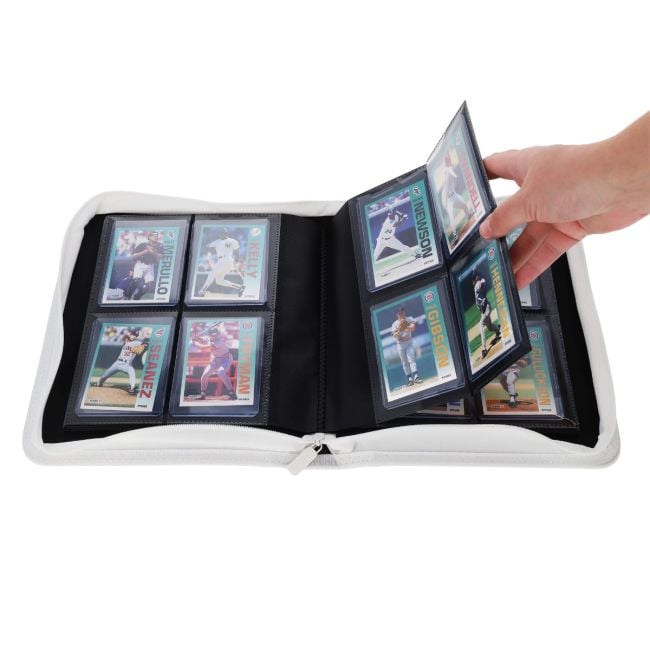 Z-Folio 4-Pocket LX Album - Toploaders - White