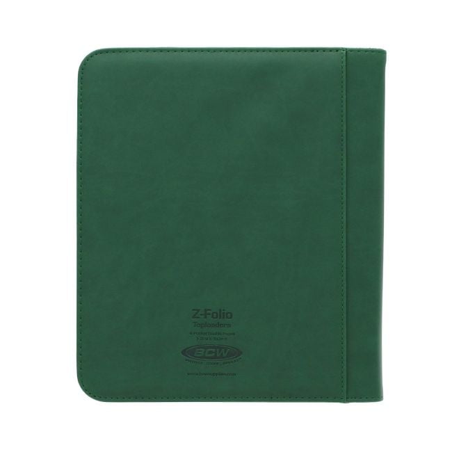 Z-Folio 9-Pocket LX Album - Toploaders - Green