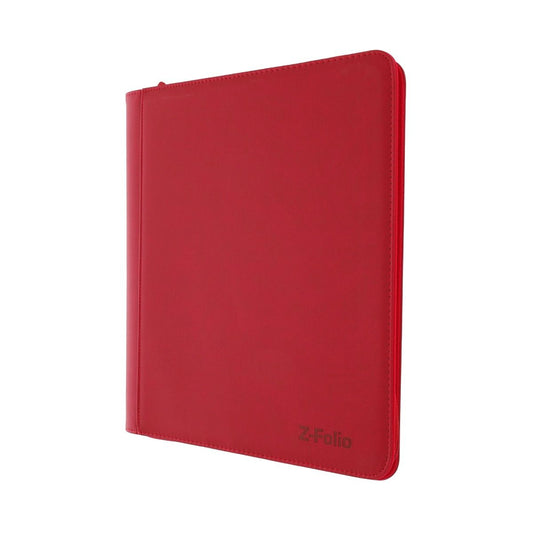 Z-Folio 9-Pocket LX Album - Toploaders - Red