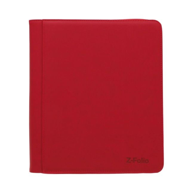 Z-Folio 9-Pocket LX Album - Toploaders - Red